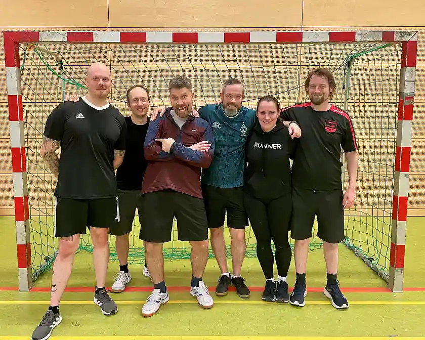 Die Fußballmannschaft Verwaltungsschule